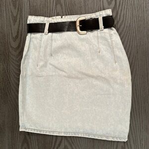 Vintage Stuffed  Shirt Skirt - New